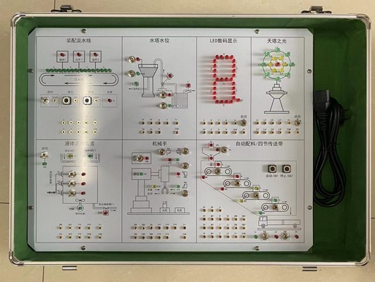 可編程控制器實(shí)驗(yàn)箱正反轉(zhuǎn)怎么接線？